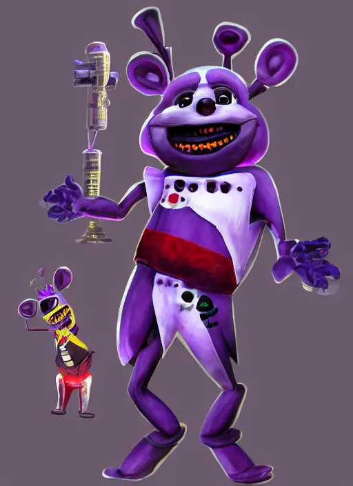 FNAF Bonnie EXTREME_Fnafan - Illustrations ART street