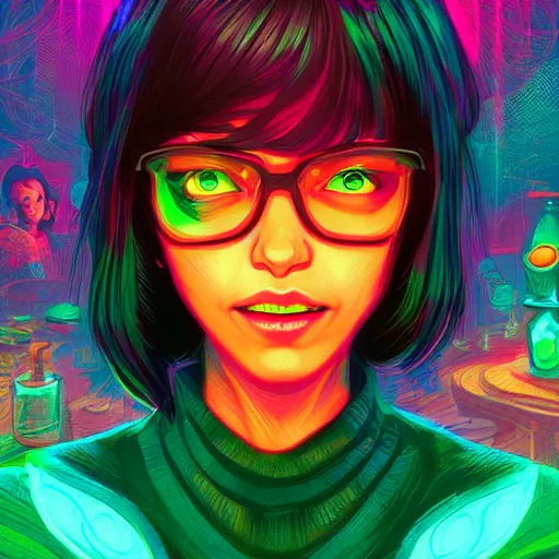 Image similar to skill magic geek inside matrix deepdream radiating a glowing aura stuff loot legends stylized digital illustration video game icon artstation lois van baarle, ilya kuvshinov, rossdraws,