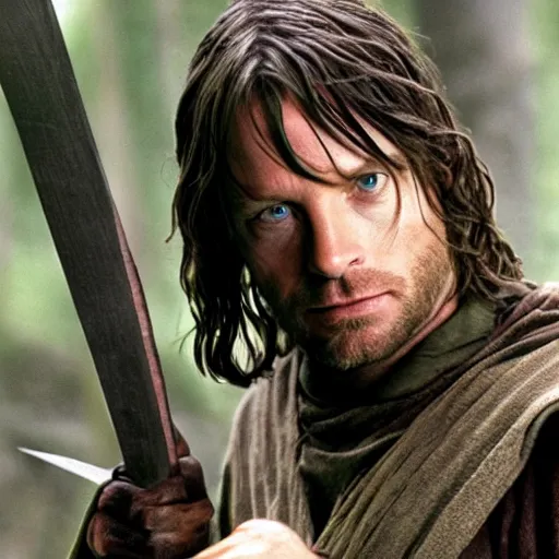 Image similar to Ewan McGregor as Aragorn