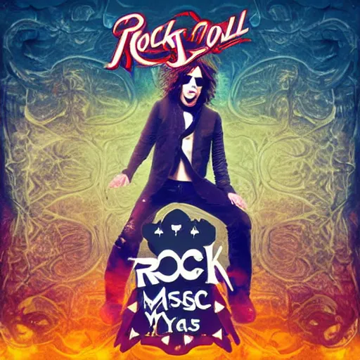 Image similar to rock n roll mystic