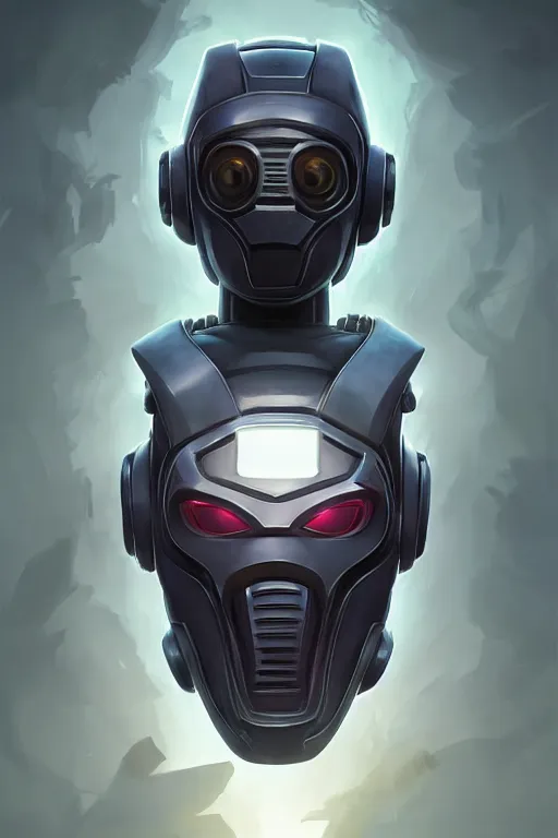 Image similar to epic mask helmet robot ninja portrait stylized as fornite style game design fanart by concept artist gervasio canda, behance hd by jesper ejsing, by rhads, makoto shinkai and lois van baarle, ilya kuvshinov, rossdraws global illumination radiating a glowing aura global illumination ray tracing hdr render in unreal engine 5