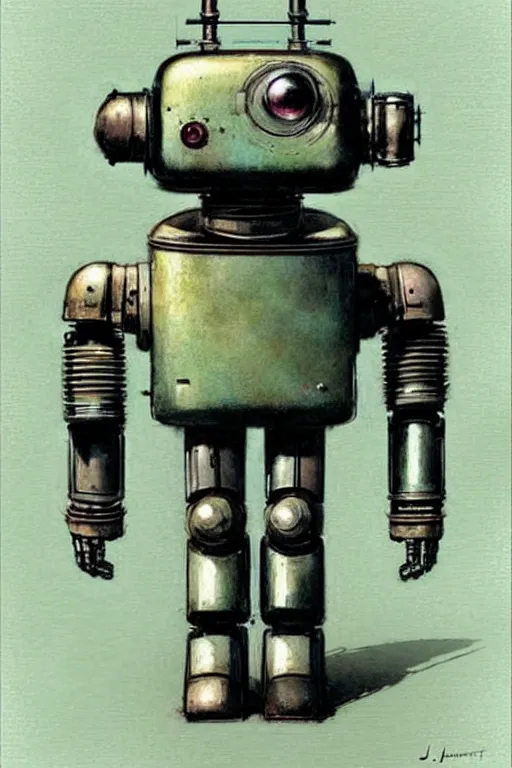 Image similar to ( ( ( ( ( 1 9 5 0 s retro future robot android science robot. muted colors. ) ) ) ) ) by jean - baptiste monge!!!!!!!!!!!!!!!!!!!!!!!!!!!!!!