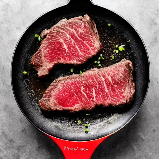 Image similar to A perfect steak