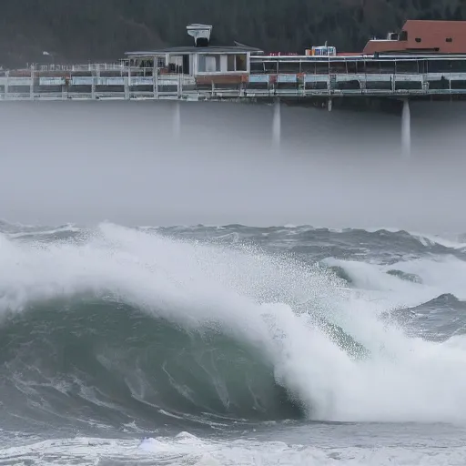 Image similar to plarp storm wipes out the entire west coast of the U.S.