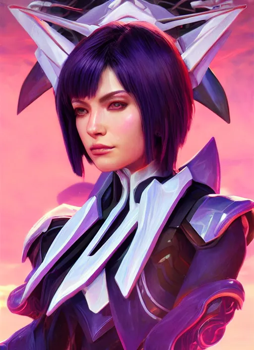 Image similar to symmetry!! portrait of sailor saturn! alien in the style of horizon zero dawn, machine face, intricate, elegant, highly detailed, digital painting, artstation, concept art, smooth, sharp focus, illustration, art by artgerm and greg rutkowski and alphonse mucha, 8 k