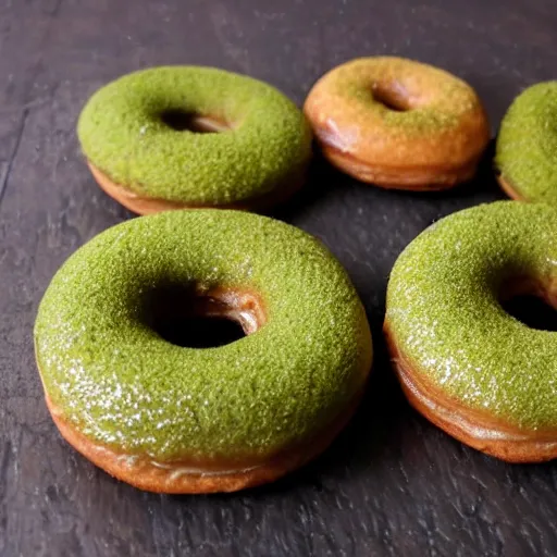 Image similar to green tea donuts