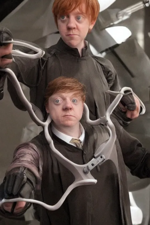 Image similar to Rupert Grint as Dr Octopus