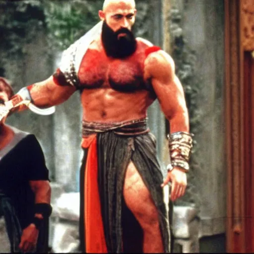 Image similar to a film still of Kratos in Friends TV show (1997)