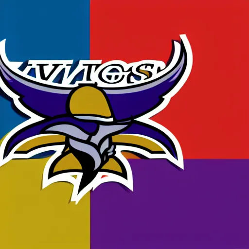 Image similar to nfl logo detailed vector vikings