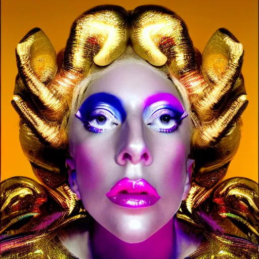 Image similar to lady gaga artpop act 2 album cover shot by nick knight, canon, highly realistic. high resolution. highly detailed. dramatic. 8 k. 4 k.