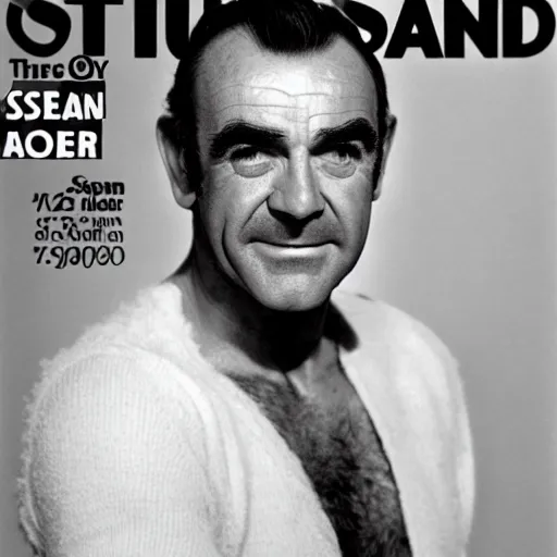 Image similar to an extremely detailed studio photo of sean connery at 2 8 years old, incredibly detailed, magazine cover, 8 k