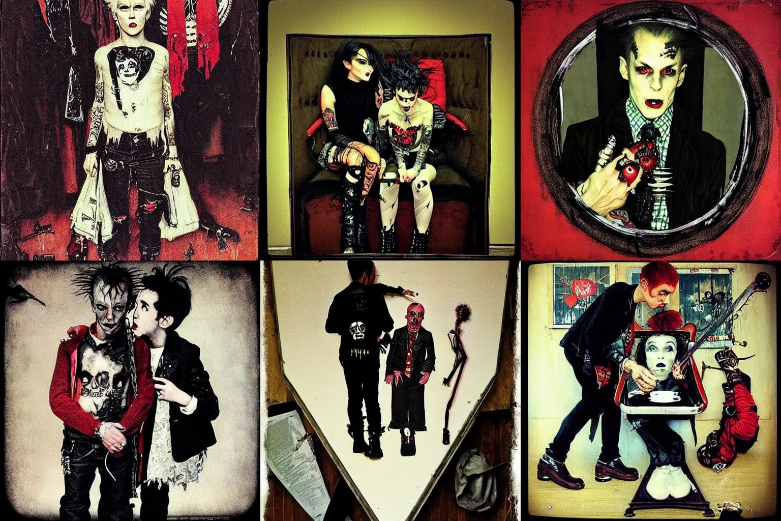 “Punk vampire. Norman Rockwell painting.” | Stable Diffusion | OpenArt