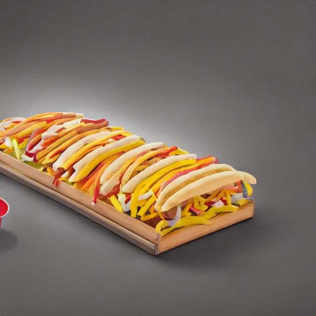 Image similar to mcdonalds mccasket, product advertisement, studio photography