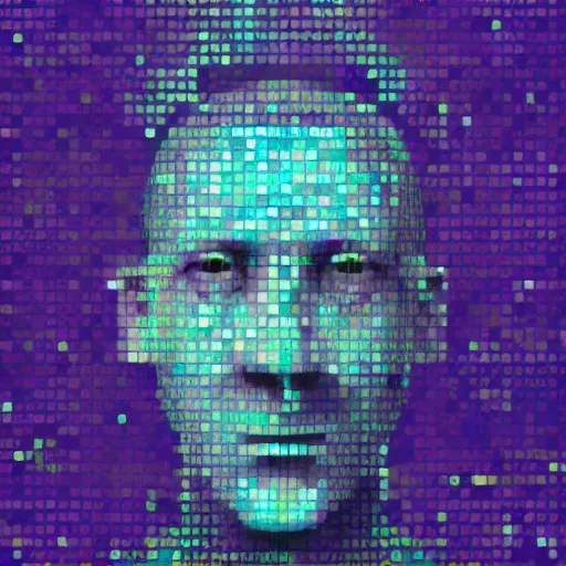 Prompt: hyperrealistic portrait DataNFT, your personal data avatar, key to the new data economy by H.P. Lovecraft