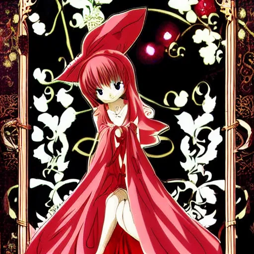 Prompt: Shinku from Rozen Maiden (2004)