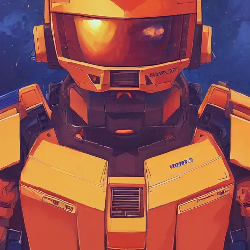 Image similar to portrait of a lion as a gundam pilot, with an intricate, detailed, urban inspired hiphop afro futuristic helmet, vector behance hd jesper ejsing, rhads, makoto shinkai, lois van baarle, ilya kuvshinov, rossdraws, hd, 3 2 k, ilya kuvshinov, gustav klimt