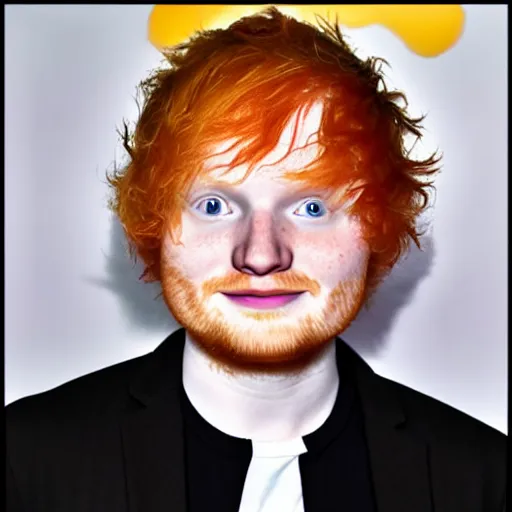 Prompt: ed sheeran as an egg