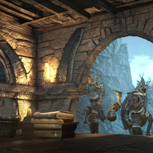 prompthunt: Screenshot from the Elder Scrolls 6, Unreal Engine 5