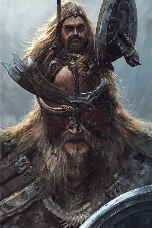 Image similar to skeletal viking warrior in the middle of battle, highly detailed, close - up portrait, artstation, art by artgerm and greg rutkowski,