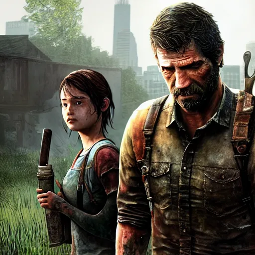 Image similar to Josh Duhmel as Joel in The Last Of Us