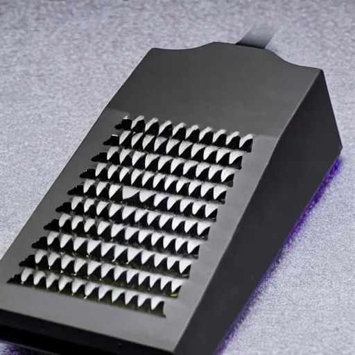 Prompt: razer rgb gaming cheese grater