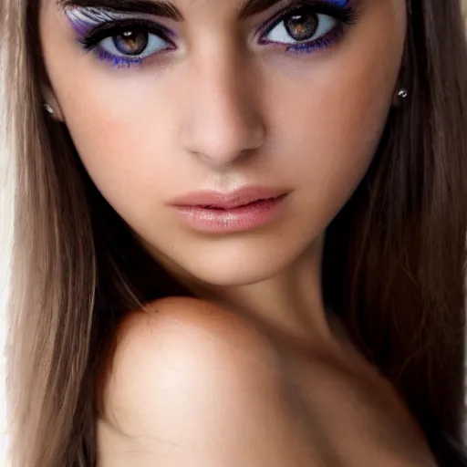 Prompt: ultra realistic photoshoot of a spanish girl with beautiful eyes