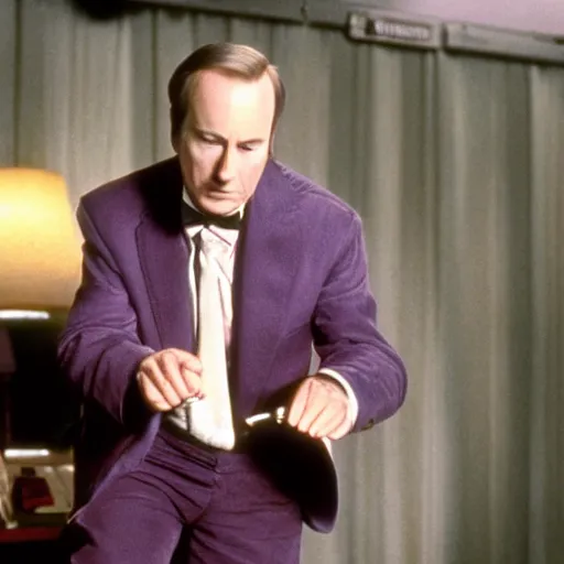 Image similar to film still of Bob Odenkirk as Stan S Stanman in the Monkey Island movie