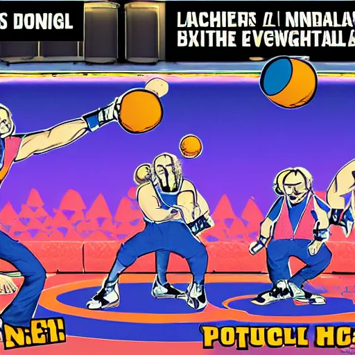 Image similar to heavy metal dodgeball