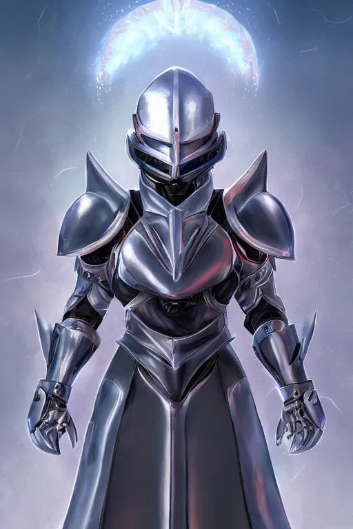 Image similar to helmet armor guardian destiny in witch queen illumination ray tracing hdr fanart arstation by sung choi robot ninja mask and eric pfeiffer and gabriel garza and casper konefal