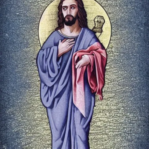 Image similar to Jesus bong