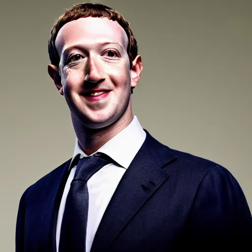 Prompt: Mark Zuckerberg the president of the united states wearing a black suit with a US Flag pin, EOS-1D, f/1.4, ISO 200, 1/160s, 8K, RAW, unedited, symmetrical balance, in-frame, Photoshop, Nvidia, Topaz AI