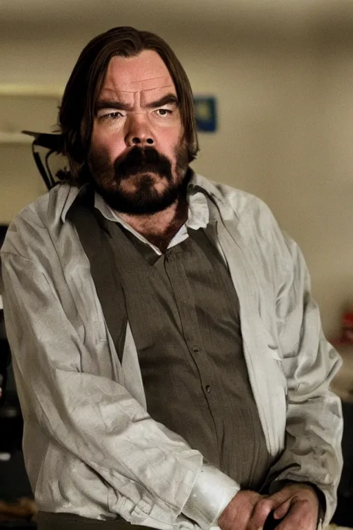 Prompt: matt berry as walter white in breaking bad, movie still, masterpiece