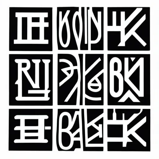 Image similar to black on white graphic design stickers in style of david rudnick, eric hu, y 2 k, brutalism