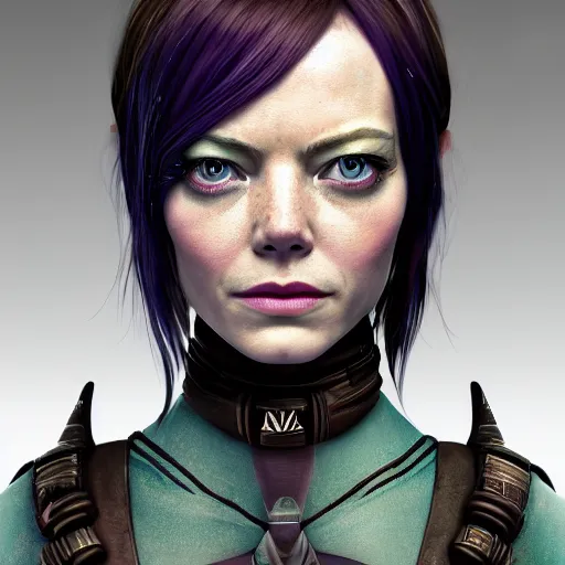 Image similar to Emma stone as a portrait of a female na’vi from Avatar, digital art, highly detailed, award winning, concept art, intricate, sharp focus, Trending on Artstation HQ, unreal engine 5, 4K UHD image