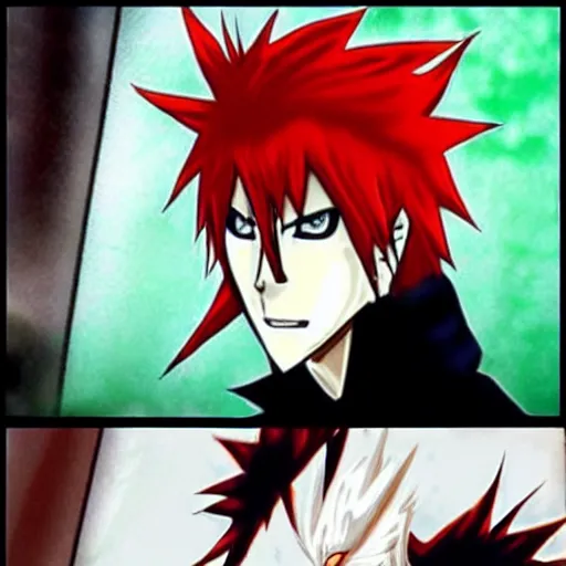 Prompt: Ichigo Kurosaki in real life