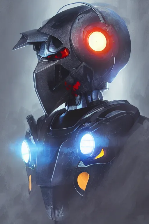 Image similar to robot ninja mask helmet guardians destiny witch queen bungie illumination ray tracing hdr fanart arstation by sung choi and eric pfeiffer and gabriel garza and casper konefal