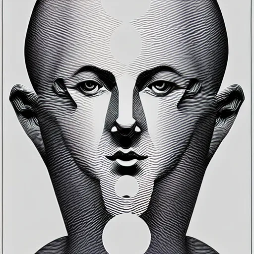 Image similar to white conceptual figurative post - morden monumental abstract portrait made by escher and piranesi, highly conceptual figurative art, intricate detailed illustration, illustration sharp geometrical detail, vector sharp graphic, controversial poster art, polish poster art