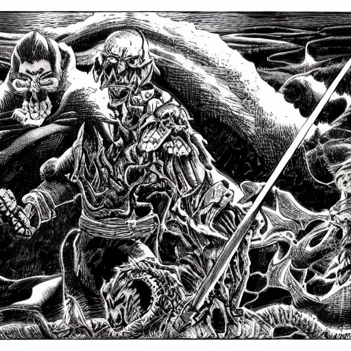 Image similar to the end of the world by kentaro miura