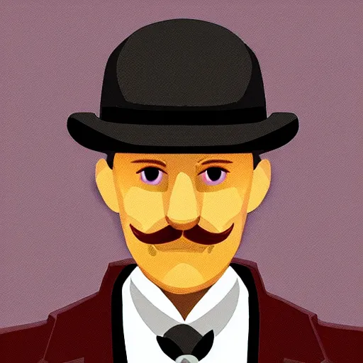 Image similar to peaky blinder emoji