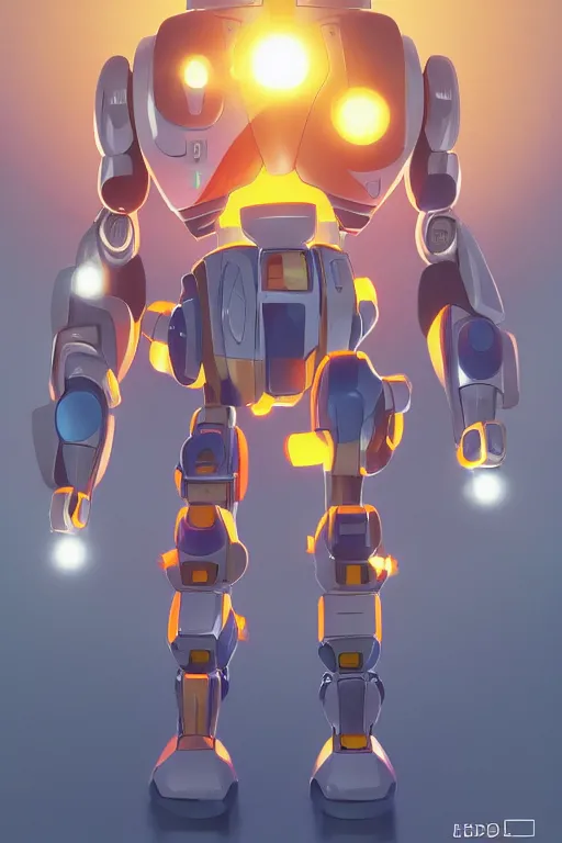 Image similar to metabots medabots medarotto medarot robot minimalist comics, behance hd by jesper ejsing, by rhads, makoto shinkai and lois van baarle, ilya kuvshinov, rossdraws global illumination ray tracing hdr radiating a glowing aura