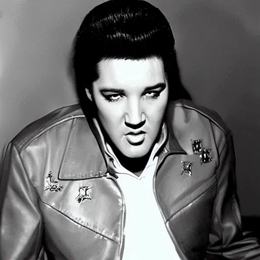 Image similar to bootleg Elvis Presley