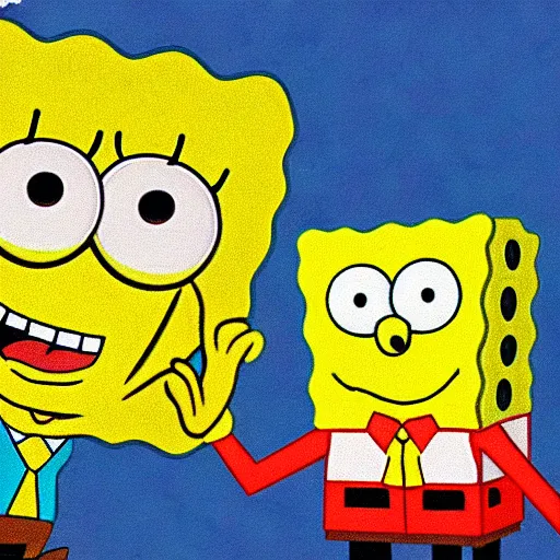 Image similar to SpongeBob and Patrick