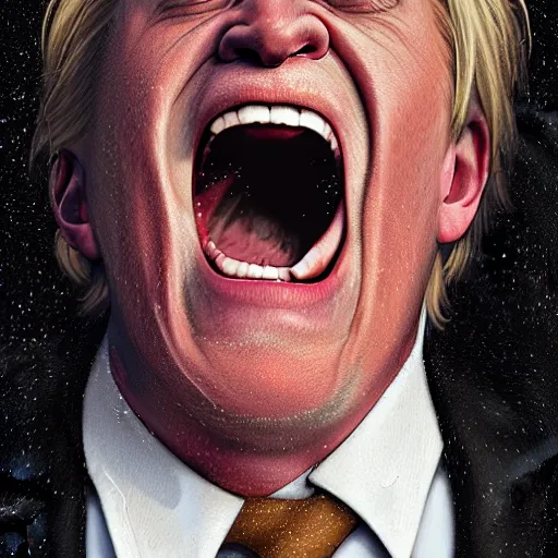 Prompt: hyperrealistic mixed media image of gary busey screaming at a mirror, stunning 3 d render inspired art by xiang duan and thomas eakes and greg rutkowski, perfect facial symmetry, hyper realistic texture, realistic, highly detailed attributes and atmosphere, dim volumetric cinematic lighting, 8 k octane detailed render, post - processing, masterpiece,