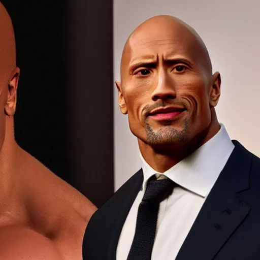 Image similar to US patent of Dwayne Johnson's head