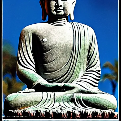 Image similar to statue of buddha in pulp fiction