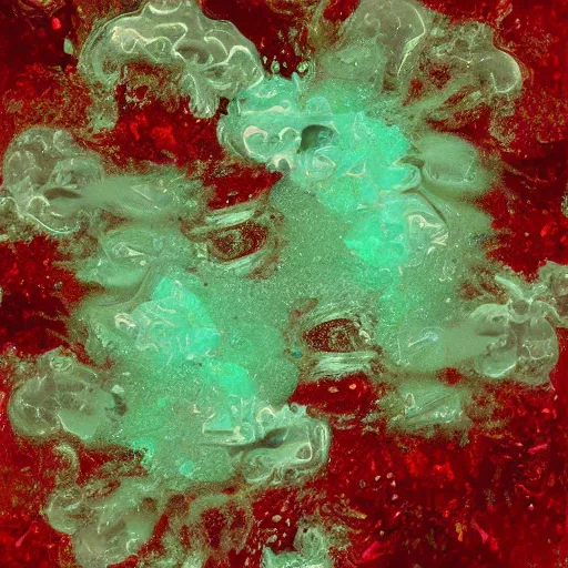 Image similar to melted liquephotographs submerged digitalart