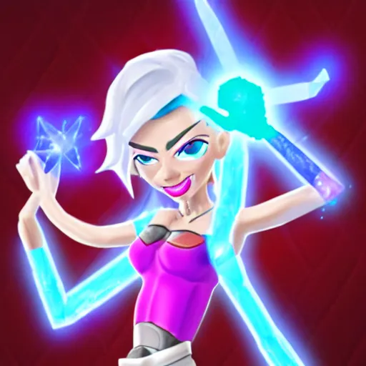 Image similar to jinx with ice powers