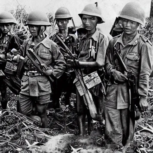 Prompt: indonesia 1 9 4 5