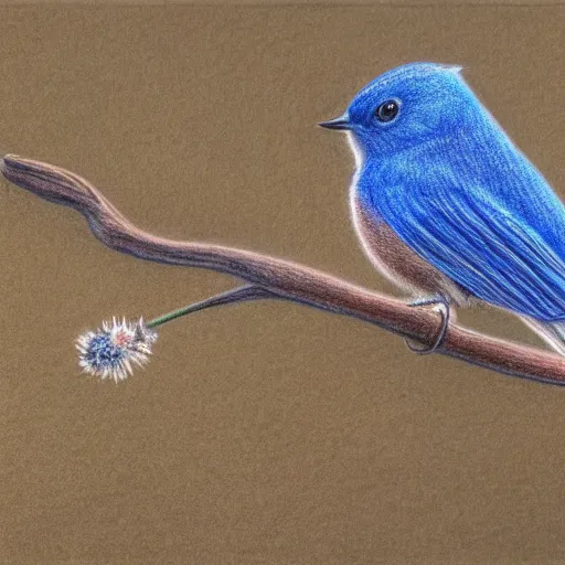 Image similar to a colored pencil drawing of a south africa bluebird by natalia rojas and ana maria martinez jaramillo, pastel color, wingspan, highly detailed, realistic graphite, artstation, 4 k, realism, photorealism, fine art