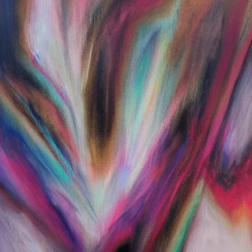 Image similar to Anxiety, abstract painting